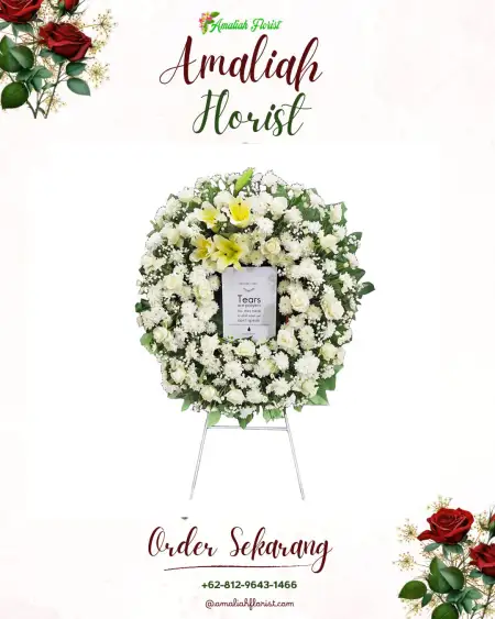 Krans Bunga Duka Ciandam